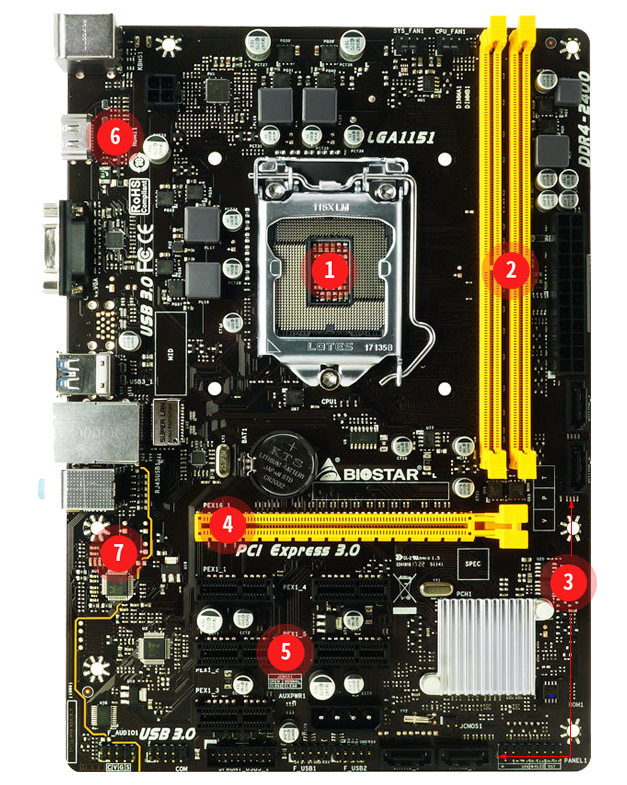 H110MHC V7.2｜BIOSTAR｜株式会社アユート PCパーツ・VR